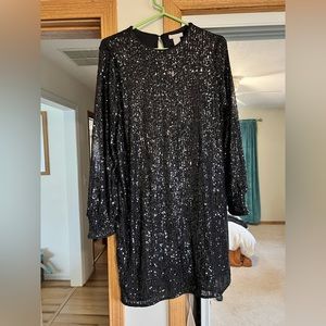 H&M sequence dress